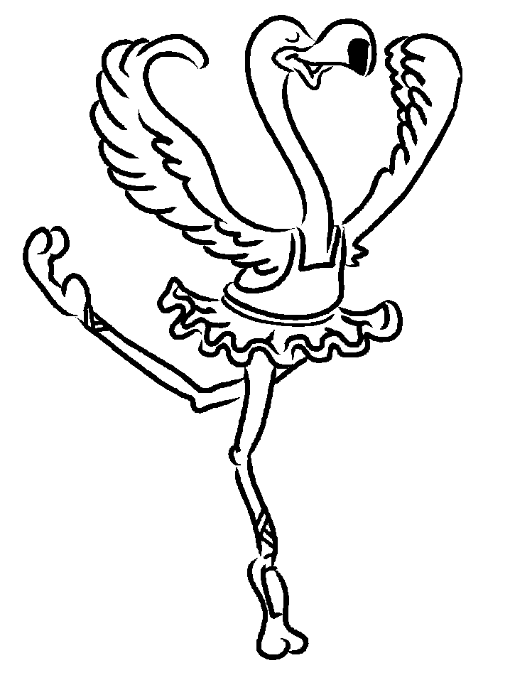 Flamingo Coloring Pages Coloringpages1001