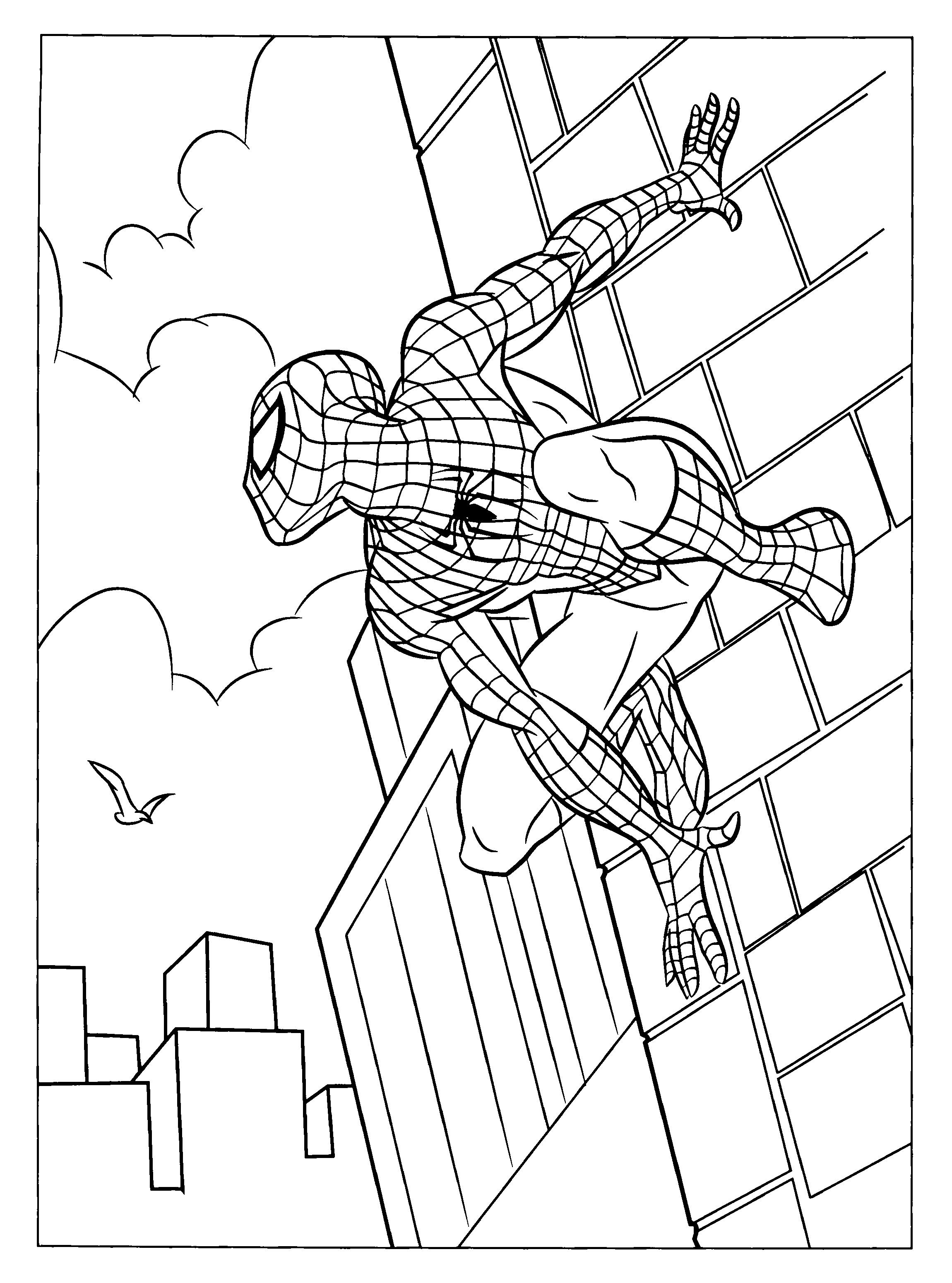Spiderman 3 Coloring Pages Coloringpages1001