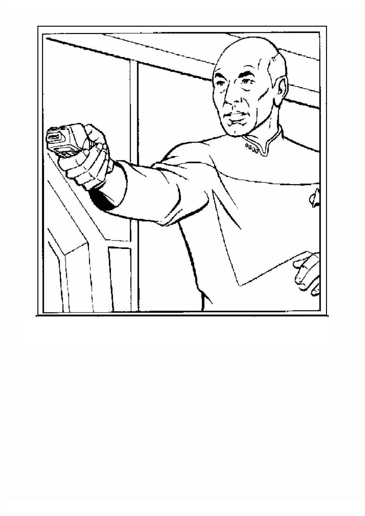 Star Trek Coloring Pages Coloringpages1001