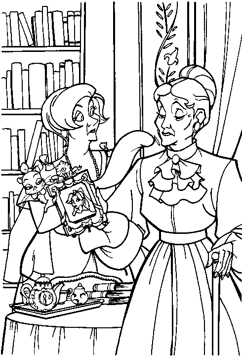 Anastasia Coloring Pages - Coloringpages1001.com