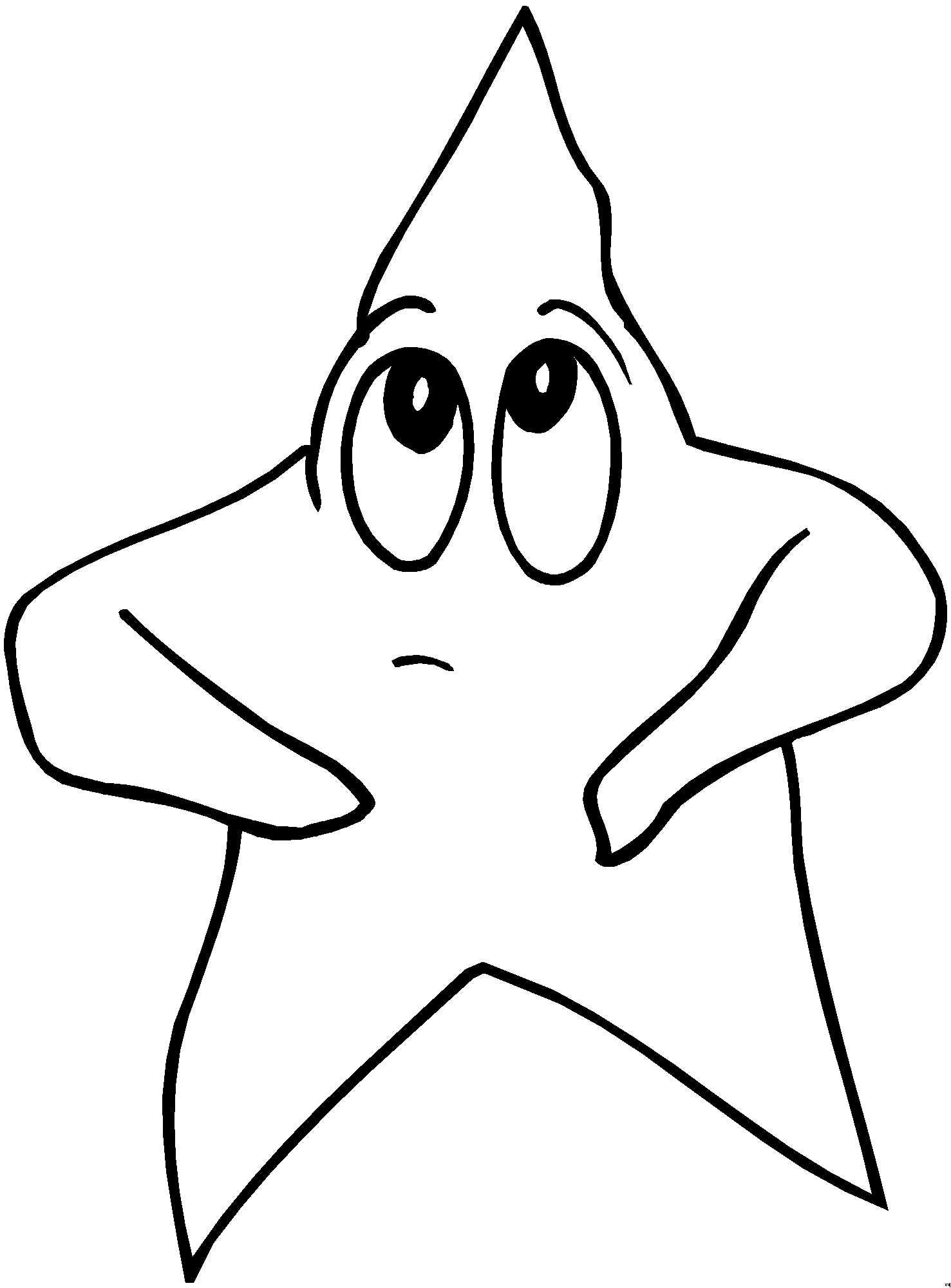 Star Coloring Pages - Coloringpages1001.com